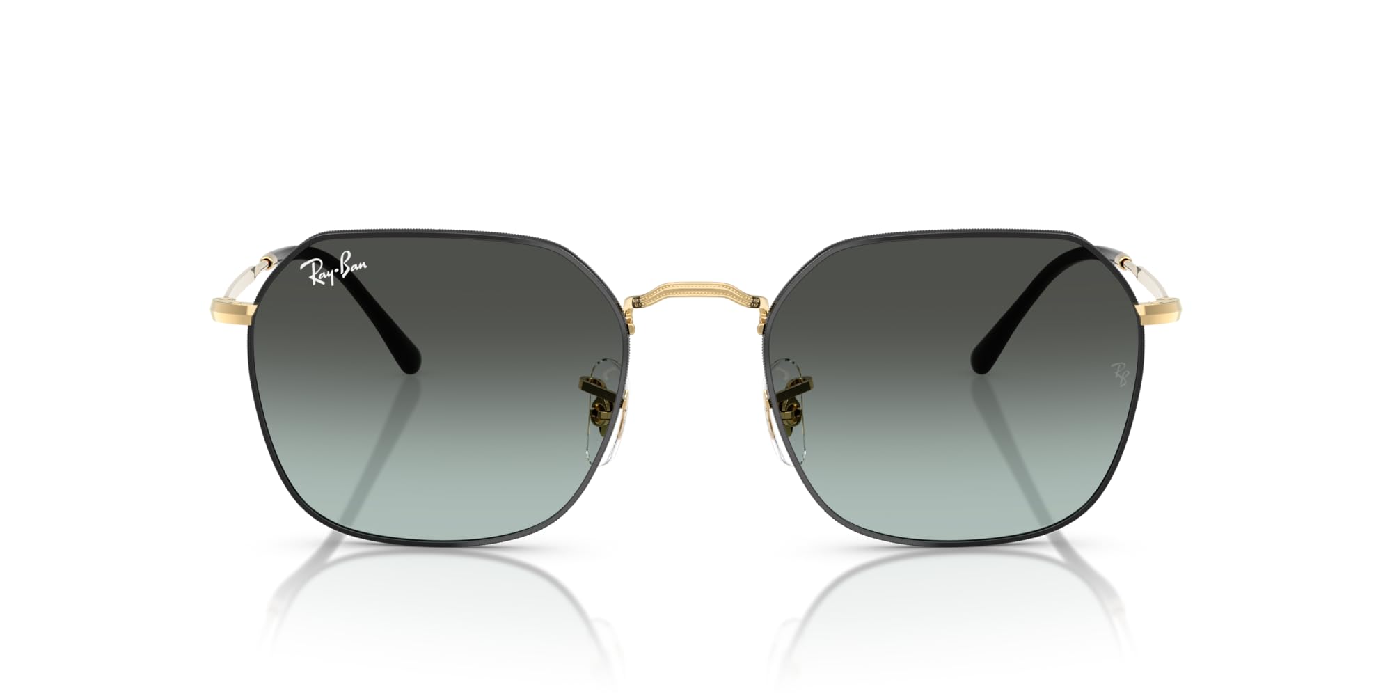 レイバンサングラス0RB3694★ブラック★ JIM Sunglasses in Black On Arista and Blue Vintage Gradient